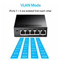 cudy gs105 switch 5 port gigabit desktop switch extra photo 3