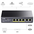 cudy switch fs1006pl 6 port 10 100m poe switch extra photo 2