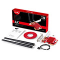 cudy we3000s ethernet adapter pcie tri band 24 5 6 ghz 574 2400 mbps extra photo 3