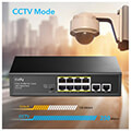 cudy fs1006pl switch 8 port 10 100m poe switch with 2 uplink ports extra photo 3