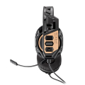 gaming headset plantronics rig 300 microphone black gold extra photo 1