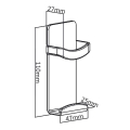 maclean mc 755 holder for remote control plastic extra photo 2