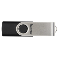 hama 108071 rotate usb flash drive usb 20 128gb 10 mb s black silver extra photo 1