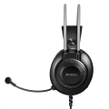 a4tech headphones fh200u stereo usb black extra photo 1