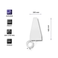 qoltec 4g lte antenna 18 dbi outdoor extra photo 1
