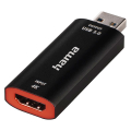 hama 74257 video recording stick usb plug hdmi 4k extra photo 1