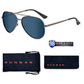 gaming glasses gunnar maverick gunmetal sun lens tint extra photo 2