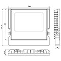 forever light floodlight led aspire 50w 4500k 5500lm 230v extra photo 2