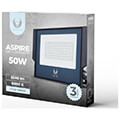 forever light floodlight led aspire 50w 6000k 5500lm 230v extra photo 4