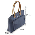 hama 217243 fabulous laptop bag from 34 36 cm 133 141 dark blue extra photo 10