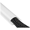 hama 220984 cable duct self adhesive semicircular 100 x 7 x 21 cm pvc white extra photo 2