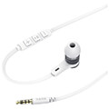 hama 181136 intense headphones in ear microphone flat ribbon cable white extra photo 1