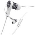 hama 181136 intense headphones in ear microphone flat ribbon cable white extra photo 3