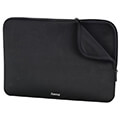 hama 216504 neoprene laptop sleeve up to 36 cm 141 black extra photo 1