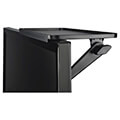 hama 220889 universal screen shelf for tv and monitors 300 x 127 cm black extra photo 4