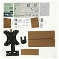 hama 220826 fullmotion tv wall bracket 3 stars 122 cm 48 1 arm black extra photo 2