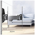 hama 220821 tv wall bracket swivel tilt 122 cm 48 up to 20 kg extra photo 13