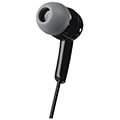 hama 181131 gloss headphones in ear black extra photo 2