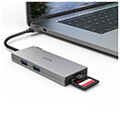 hama 200110 usb c hub multiport 6 ports 2x usb a usb c hdmi sd micro sd extra photo 5