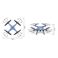 syma x5hw 4 channel 24g rc quad copter with gyro camera blue extra photo 1
