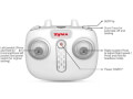 syma x23 quad copter 24g 4 channel with gyro white extra photo 3