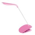 platinet pdl01cp desk lamp 3w flexible with clip pink extra photo 1