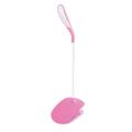 platinet pdl01cp desk lamp 3w flexible with clip pink extra photo 2
