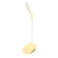 platinet pdl01cy desk lamp 3w flexible with clip yellow extra photo 1