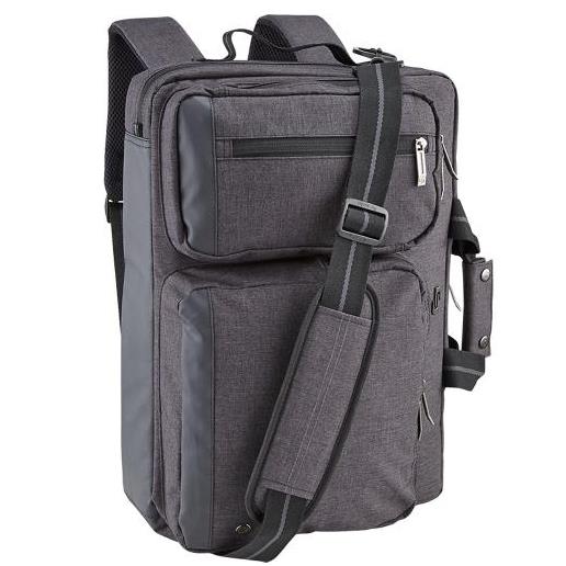 Solo Ubn31010 Urban Convertible Laptop Briefcase Backpack Grey