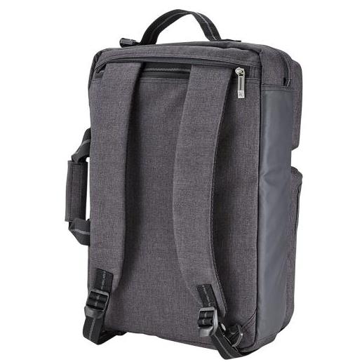 Solo Ubn31010 Urban Convertible Laptop Briefcase Backpack Grey