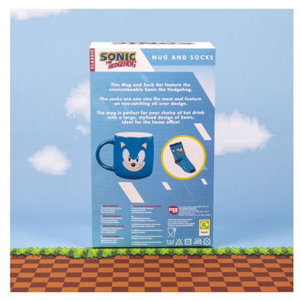 Sonic the Hedgehog Mug & Socks Set Sonic