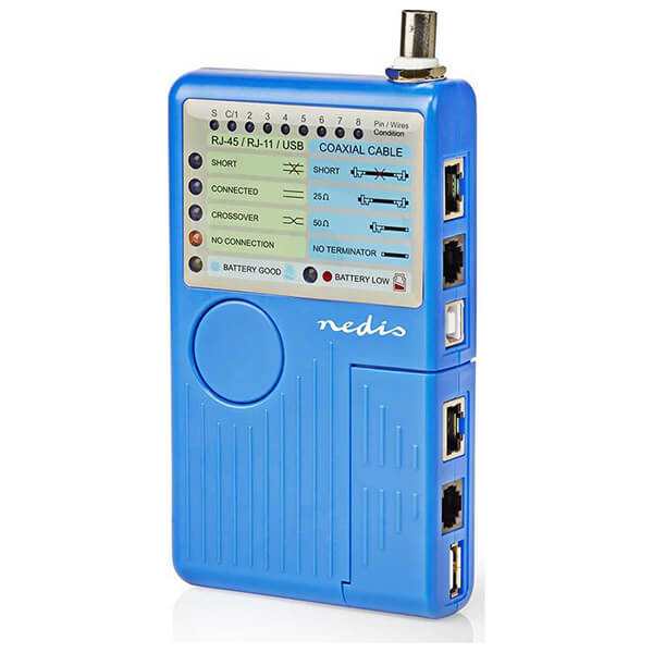 Nedis Nwctm100bu LAN Cable Tester Accessories (PER.223697)