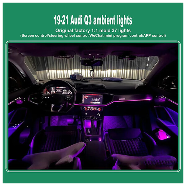 DIQ Ambient Audi Q3 Full F3 Mod.2019> Digital IQ Ambient Light Audi Q3