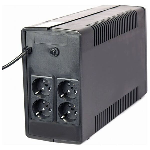 Atlantis OnePower S1000LE, UPS Line Interactive 1000 VA/600 W, AVR, Onda PseudoSinus, 3 Prises Schuko, 2 Batteries 12 V 5 Ah [Italie