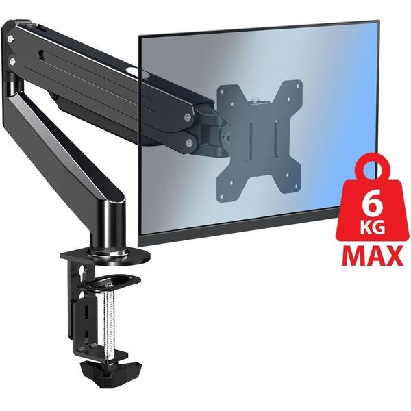 ESPERANZA ERW019 DESK HOLDER WITH GAS SPRING FOR COMPUTER MONITOR 17-27 FONOS