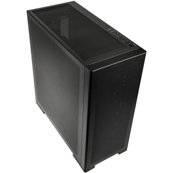 CASE KOLINK UNITY MESHBAY PERFORMANCE MIDI ATX TOWER CASE - BLACK MESH (3 PRE-INSTALLED FANS)