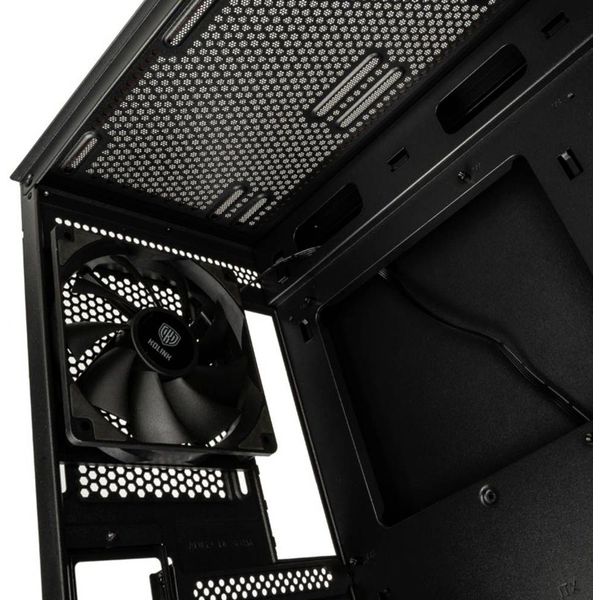 CASE KOLINK UNITY MESHBAY PERFORMANCE MIDI ATX TOWER CASE - BLACK MESH (3 PRE-INSTALLED FANS)