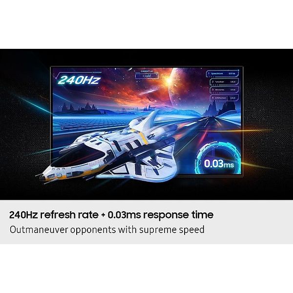 ΟΘΟΝΗ SAMSUNG ODYSSEY LS32FG812SUXEN 32'' OLED DUAL 4K 240HZ SILVER