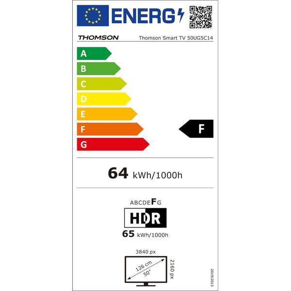 TV THOMSON 50'' SMART 4K LED 50UG5C14 (2024) ANDROID