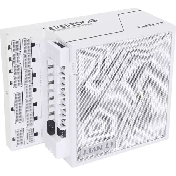 PSU LIAN LI EDGE 1200W WHITE 80+ GOLD (WITH USB HUB), FULLY MODULAR ATX