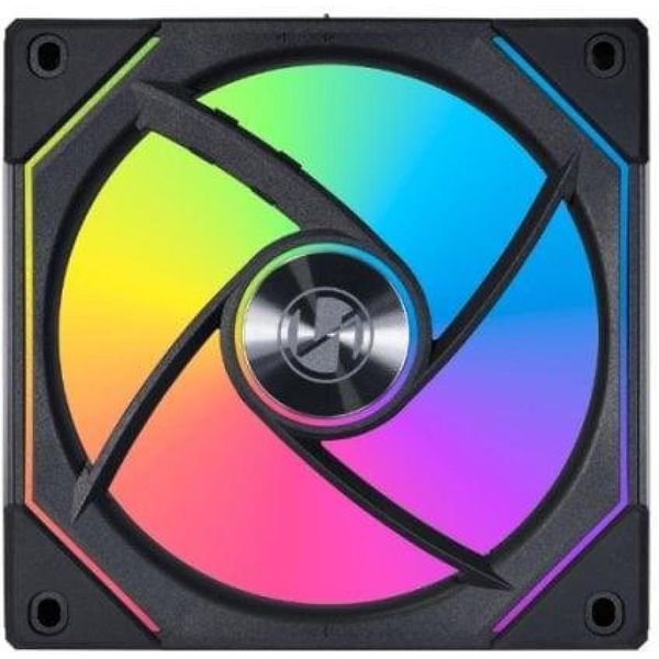 LIAN LI UNI FAN INFINITY SL - 120 - WIRELESS - BLACK - ARGB PWM FAN (1PCS) NO CONTROLLER