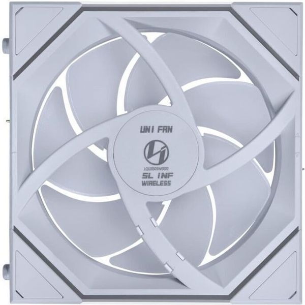 LIAN LI UNI FAN INFINITY SL- WIRELESS - 120 -3PCS REVERSE WHITE (TRIPLE PACK INCLUDE CONTROLLER)