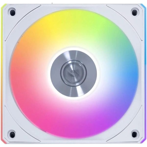 LIAN LI UNI RGB FAN CL WIRELESS 120MM REVERSE BLADE WHITE - NO CONTROLLER - STATIC PRESSURE