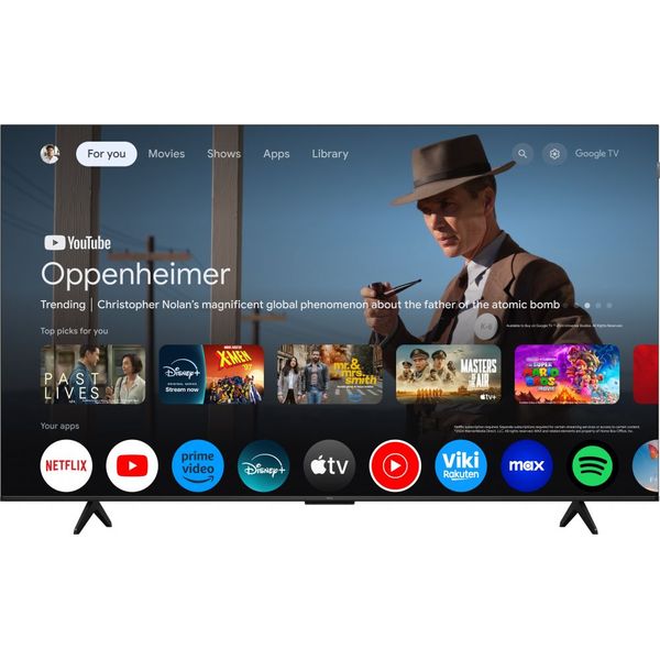 TV TCL 75P79K 75'' QLED 4K UHD SMART WIFI MODEL 2024 BLACK