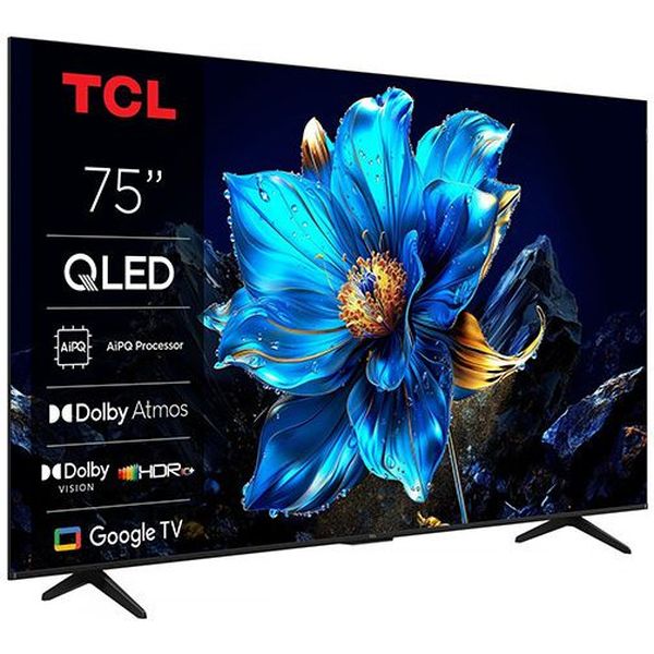 TV TCL 75T69C 75'' QLED 4K UHD SMART WIFI MODEL 2025 BLACK