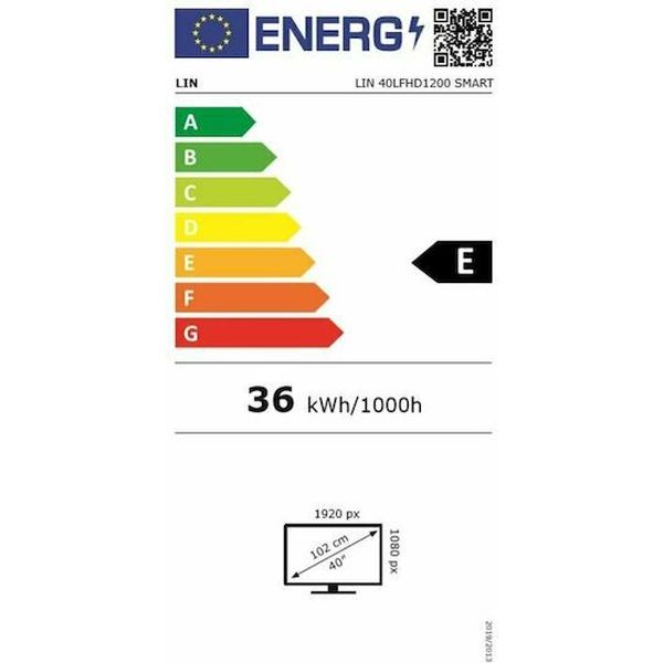 TV LIN 40LFHD1200 40'' LED FULL HD SMART WIFI BLACK