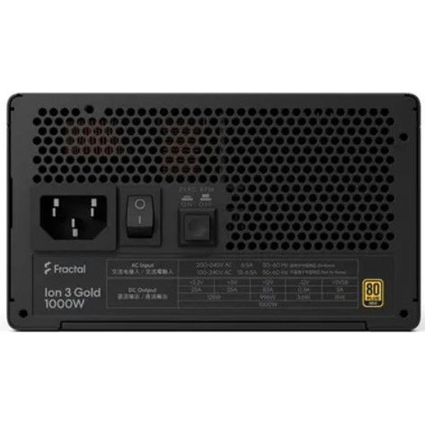 FRACTAL DESIGN ION GOLD 3 1000W BLACK PC-PSU 1000 WATT