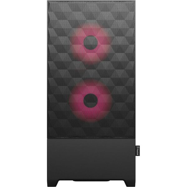 CASE FRACTAL DESIGN POP AIR RGB MAGENTA CORE TG CLEAR TINT MINI TOWER