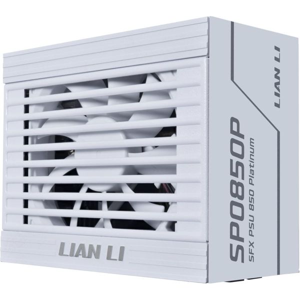 LIAN LI SP0850P WHITE - 850W 80+ PLATINUM PSU - 10 YEARS WARRANTY - 12V-2X6 - JAPANESE CAPACITORS