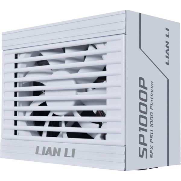 LIAN LI SP1000P WHITE - 1000W 80+ PLATINUM PSU - 10 YEARS WARRANTY - 12V-2X6 - JAPANESE CAPACITORS